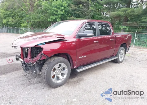 2019 Ram 1500 Big Horn/Lone Star из США, поврежденный, VIN 1C6SRFFT5KN570253